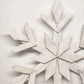 Rustic Wooden Snowflake Wall Decor 22 Inch Farmhouse Christmas