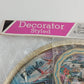 Florida Map Metal Serving Tray 11" with 6 Coasters Wall Plaque 3.5" NOS Souvenir