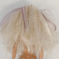 Mattel Barbie Doll Blonde Purple Hair Bendable Knees Nude Hair 1998 Head 1999