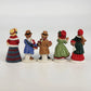 Homco Christmas Carolers Figurines Set of 5 Musicians Sri Lanka 2.5" Ceramic Vtg