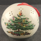 Spode Porcelain Christmas Pomander Ball Ornament Potpourri Vintage England 3.25"