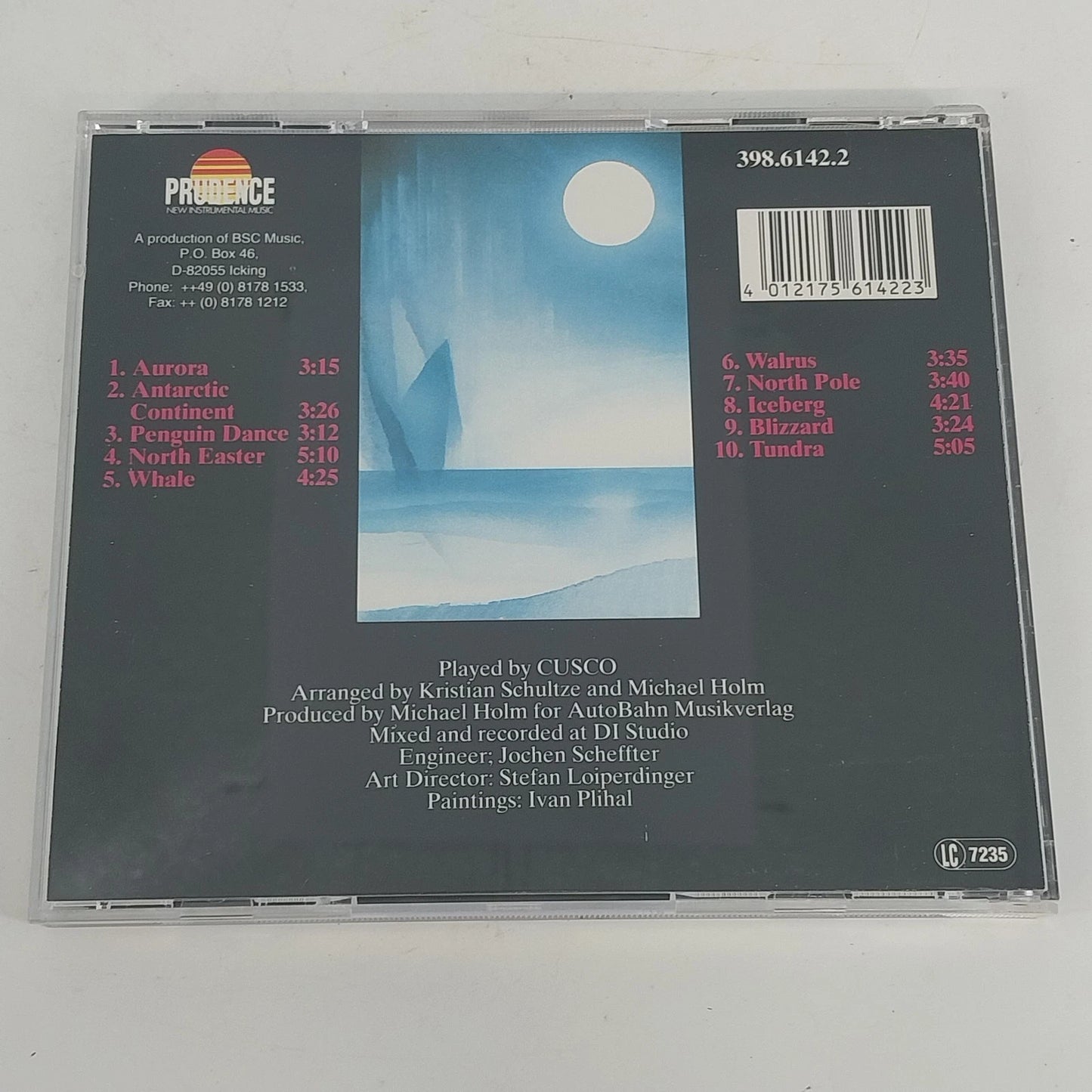 Cusco Cool Islands CD 1989 Prudence Ambient New Age Electronic Prog Rock