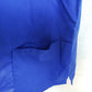 B Scrubs Solid Blue Uniform Top Womens 1XL 3 Pocket Scrubs NWT