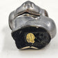 Pewter Brass Puppy Figurine Big Eyes Ears Small Dog Statue China 2.75"