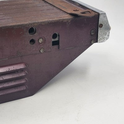 Truetone Car Radio Tube Type 1950 Era Serial A901207 Chrome Face Bakelite Knobs