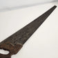 Disston 26" Crosscut Hand Saw Carved Wood Handle Carpenter Tool Vintage USA