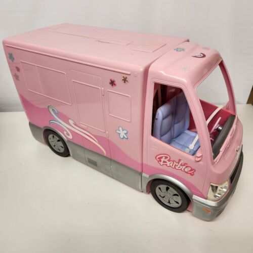 Barbie Hot Tub Party Bus 2008 Incomplete No Accessories AS IS