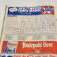 Cincinnati Reds 1982 Scorebook vs Atlanta Mario Soto Star on the Rise Scored Vtg
