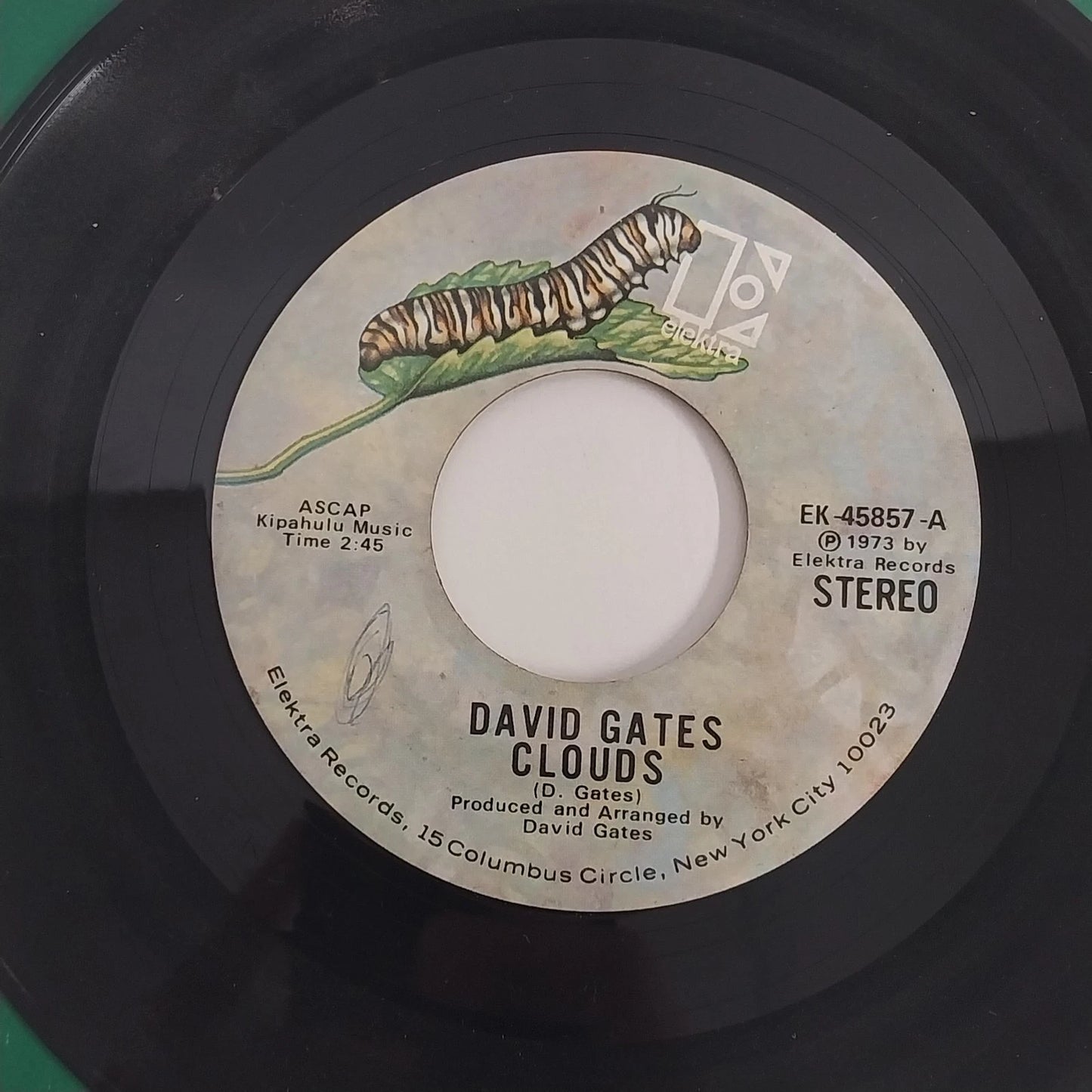 David Gates 45 RPM 7" Vinyl Lot 3 Elektra Pop Rock Singles 1970s Goodbye Girl