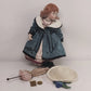 Kingstate Ivanna Porcelain Doll 23" Prestige Straw Hat Parasol Box LE 923/3500