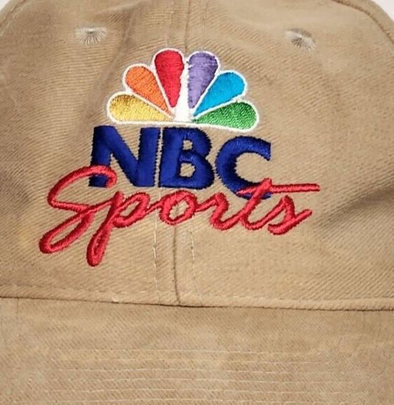 NBC Sports Golf Hat Adult Snapback Size Adjustment Khaki Low Profile Cap