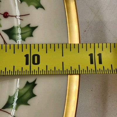 Lenox 2008 Annual Collector Christmas Plate 18th in Series Numbered Winter Home