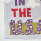 Disney Mickey Mouse "Summer in the USA" Garden Flag Banner Celebrate 90 Yrs 18"