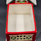 Cheryl's Cookies Cookie Jar Reindeer Stables Certified International Christmas