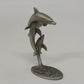 Spoontiques PP245 Pewter Three Dolphins Figurine 3" Ocean Decor Collectibe 1982