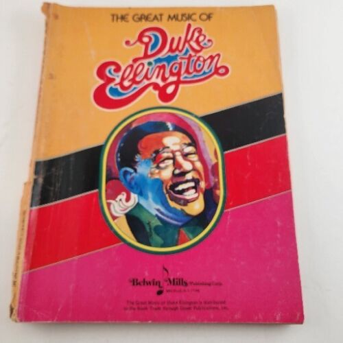 The Great Music of Duke Ellington Song Book 1973 Piano Vocal Guitar Belwin-Mills