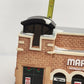 Christmas Village Ceramic Collectable Marsh Supermarket Pharmacy Vtg NO CORD