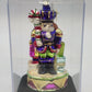 Far East Brokers Hand Crafted Collectible Glass Nutcracker Christmas Ornament