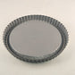 4 Patisse Quiche Tart Non Stick Pans 9.5" Across Gray Lightweight One Piece