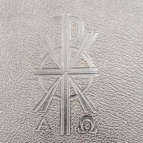 New Saint Joseph Daily Missal and Hymnal Vintage 1966 Black Vinyl Cover Catholic