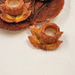 Popular Imports TS253 Mini Tea Set 8pc Thanksgiving Resin Decor