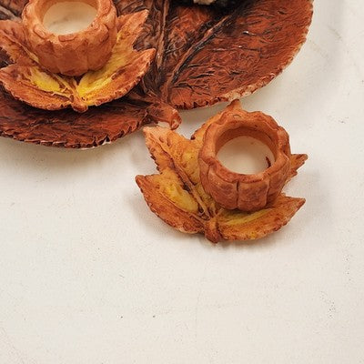 Popular Imports TS253 Mini Tea Set 8pc Thanksgiving Resin Decor