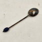 Set 6 EPNS Coffee Bean Spoons Cased Vintage ElectroPlate 1960s England Demitasse