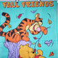 Disney Porch Flag Fall Friends Winnie the Pooh & Tigger 29x40 Autumn Leaves