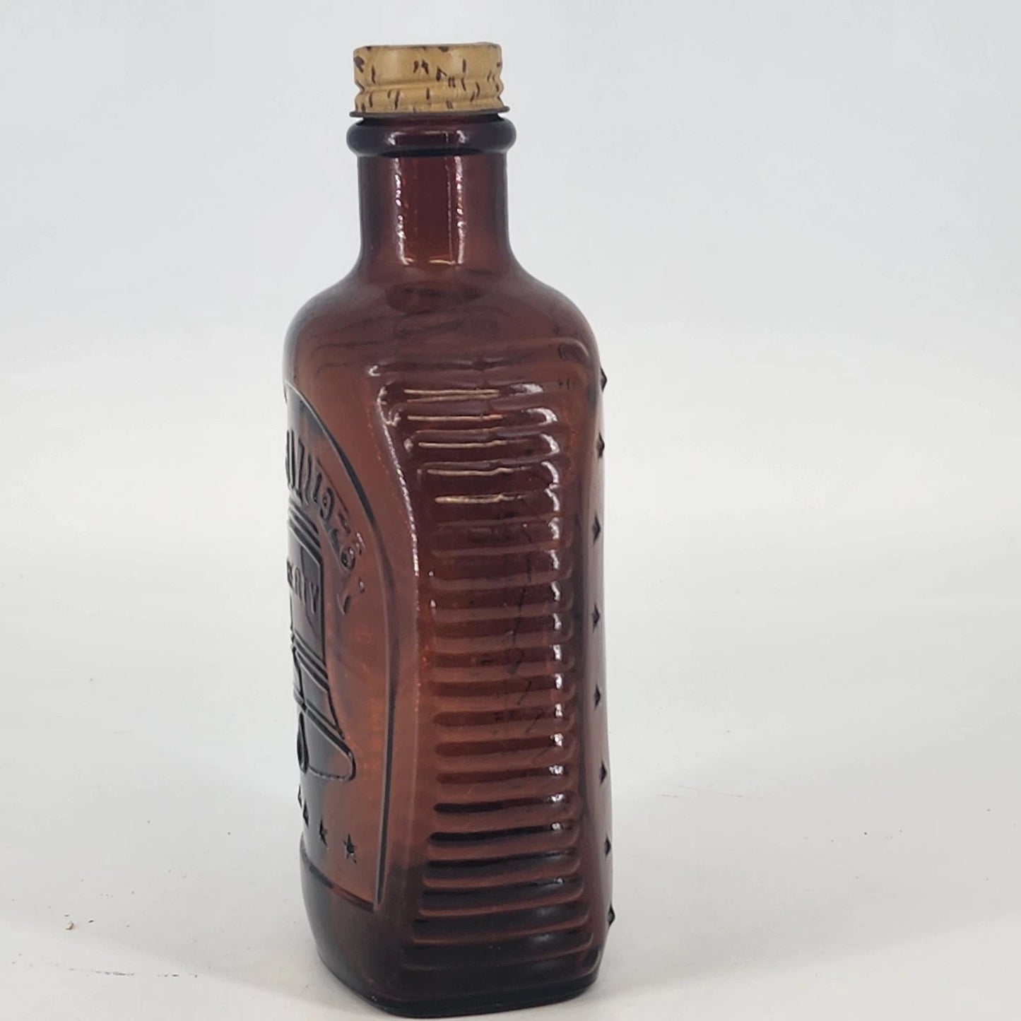 Log Cabin Bicentennial Syrup Bottle 1976 Liberty Bell