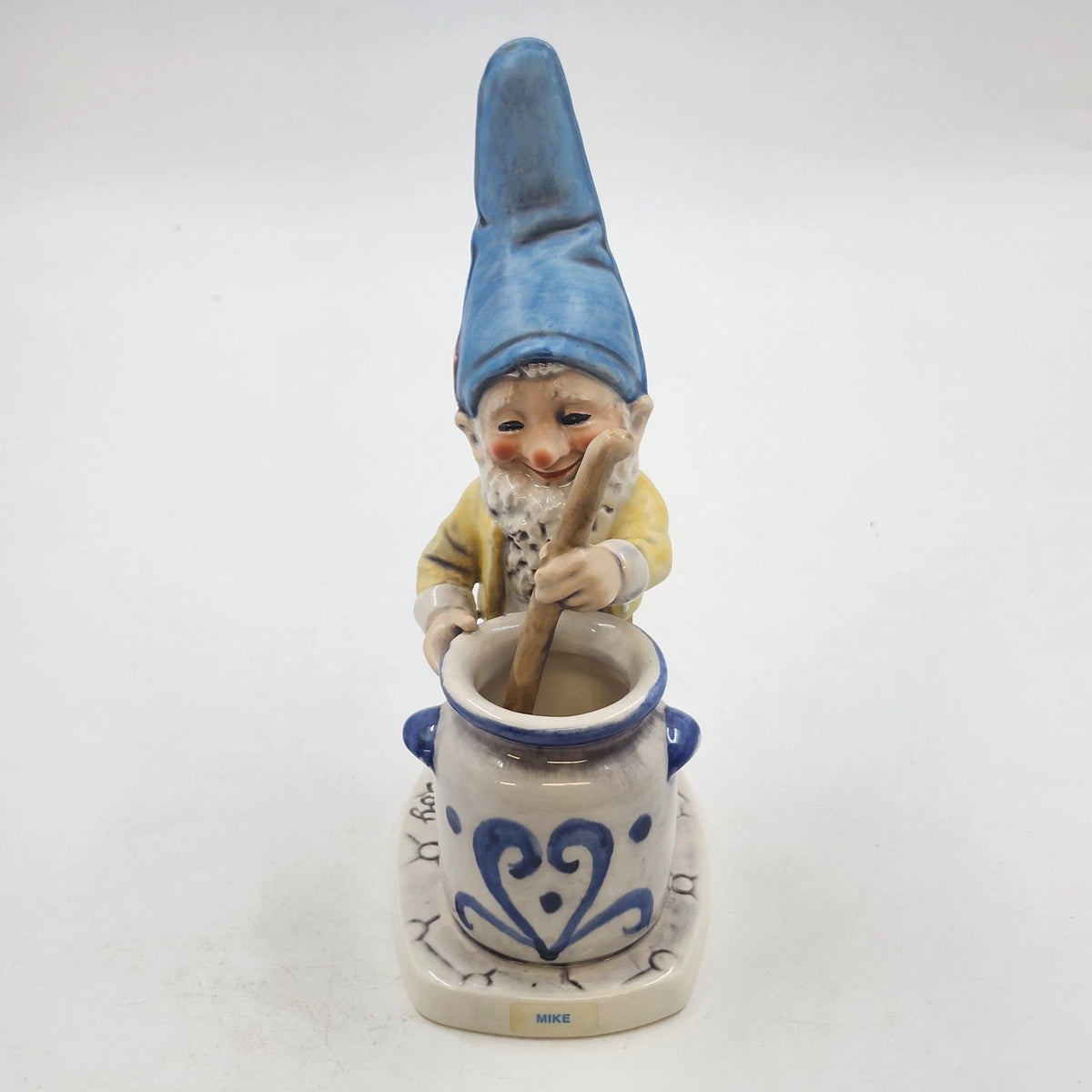 Goebel Co-Boy Mike Jam Maker Gnome Figurine 8" Well 502 W Germany Vintage 1970