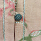 JH Collectibles Floral Button Front Blouse Collared Long Sleeve Medium Women's