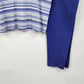 Sonoma Life Style 2 Pc Set Women's L Striped Top Blue Pants Cotton Loungewear