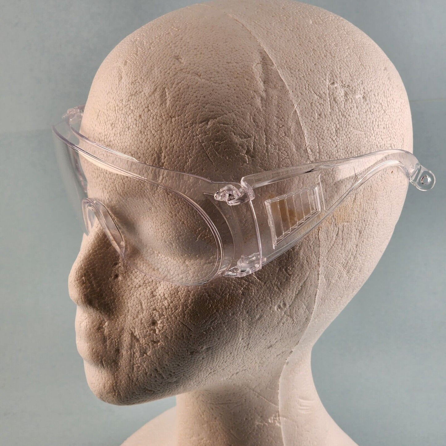 ERB Spec Visitor Safety Glasses OTG Fits over Most Rx Glasses UV Protection Z87+ (Clear, Clear)