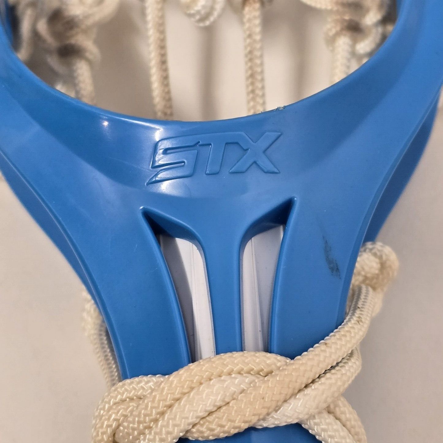 Lacrosse Girl's Exult Electric Blue Attacker Stick Woven String Head 42½" Long