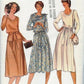 Butterick 6093 Sewing Pattern 50s Top Skirt or Dress Matti of Lynne Designer 18½