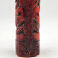Marquesan Tiki Decor Candle Totem Sculpture Carved Look Polynesian 12.5" Canada
