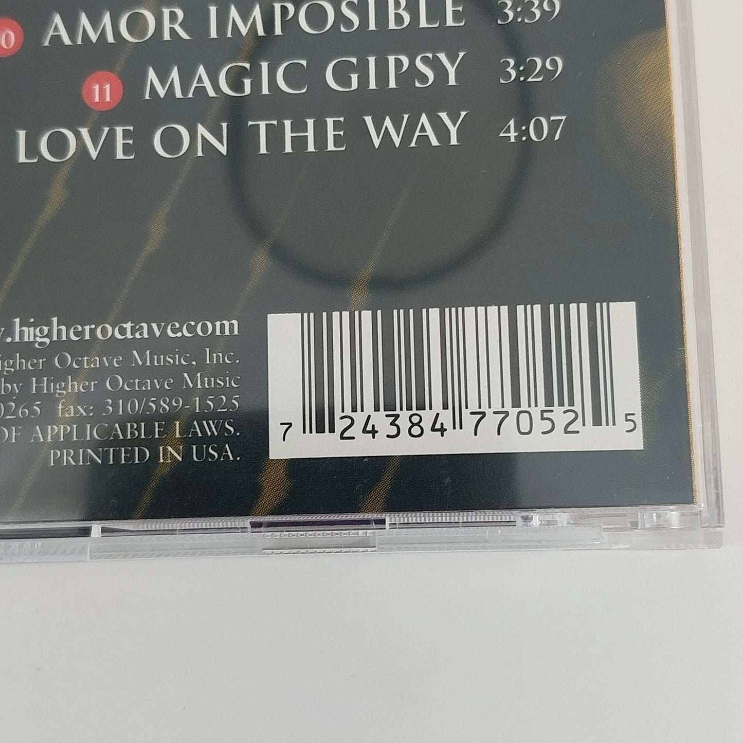 Eric Fernandez Magic Gipsy CD 1994 Higher Octave World Flamenco Guitar New Age