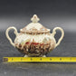 Johnson Bros Heritage Hall Sugar Bowl & Lid Spanish Hacienda Ironstone England