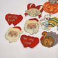 Holiday Decoration Hangers and Banners Large Lot of 16 Vintage with Wall Magnets