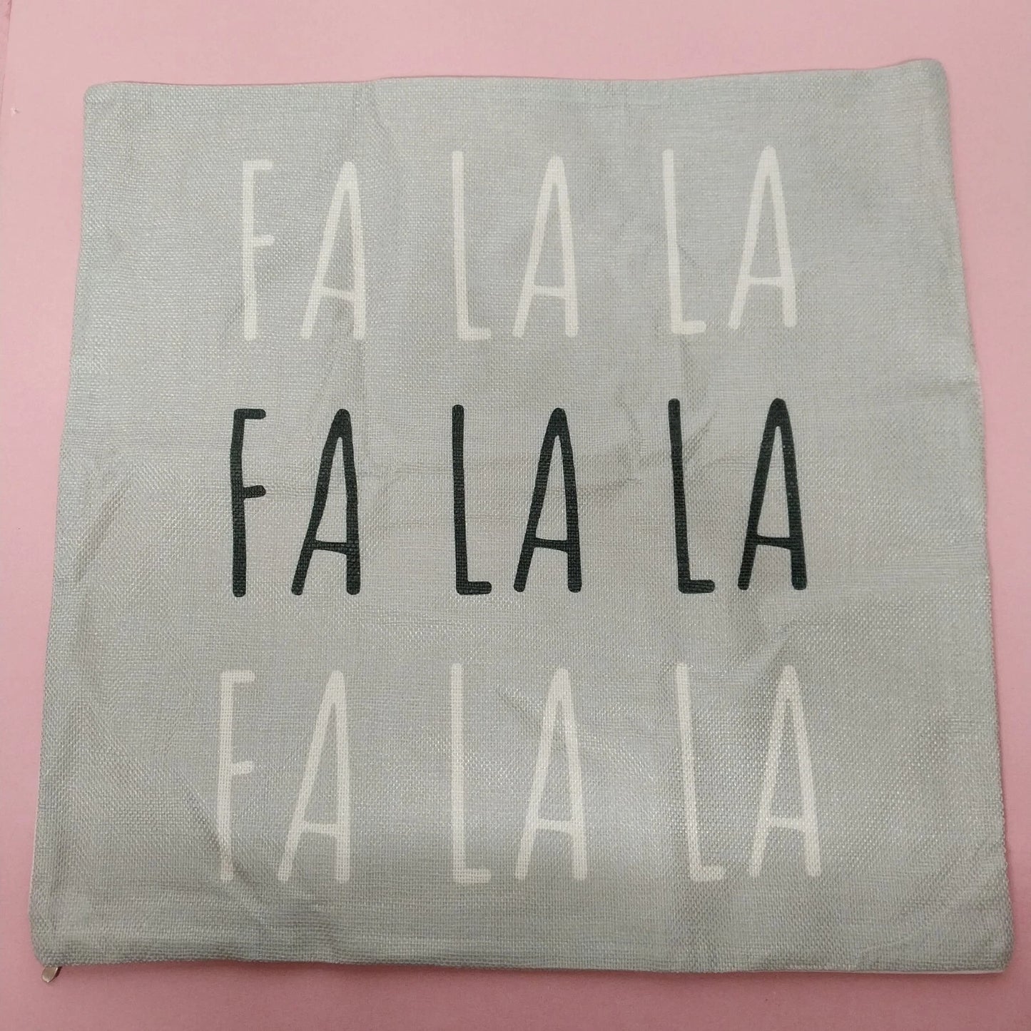 4 Pc Christmas Pillow Covers 18"x18" Holiday Cushion Covers Festive Home Décor