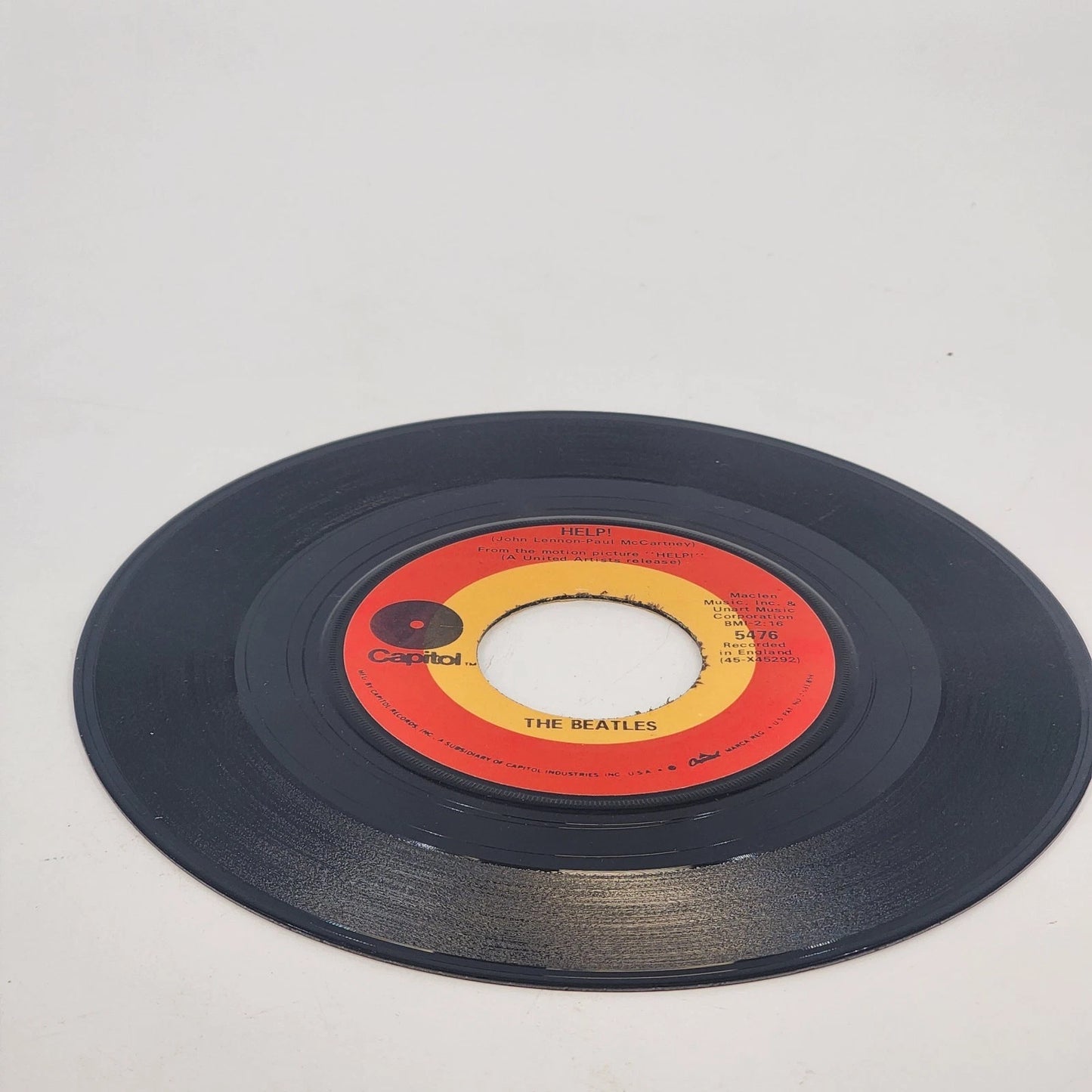 The Beatles Help I'm Down 45RPM 1969 Capitol Vinyl
