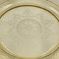 Federal Amber Yellow Depression Glass Patrician Spoke Dinner Plate 11" 1930s VTG