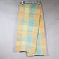 Spring Plaid Table Runner 13”x62” Cotton Hemmed Ends Woven Sides Farmhouse Decor