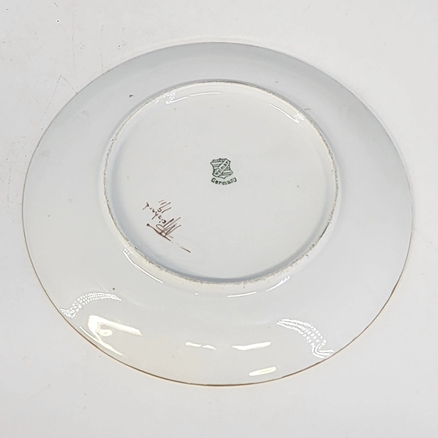 3 Weimar Porcelain Plates 7" Signed T Reinhard Fruit Motif Germany 1911 Antique