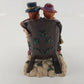 Dickens Collectible Couple Horse-Drawn Sleigh Windsor Collection w Box 24881 Vtg