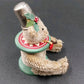 Hallmark Keepsake Christmas Ornament 2002 THREADBEAR Fabric Wood and Metal