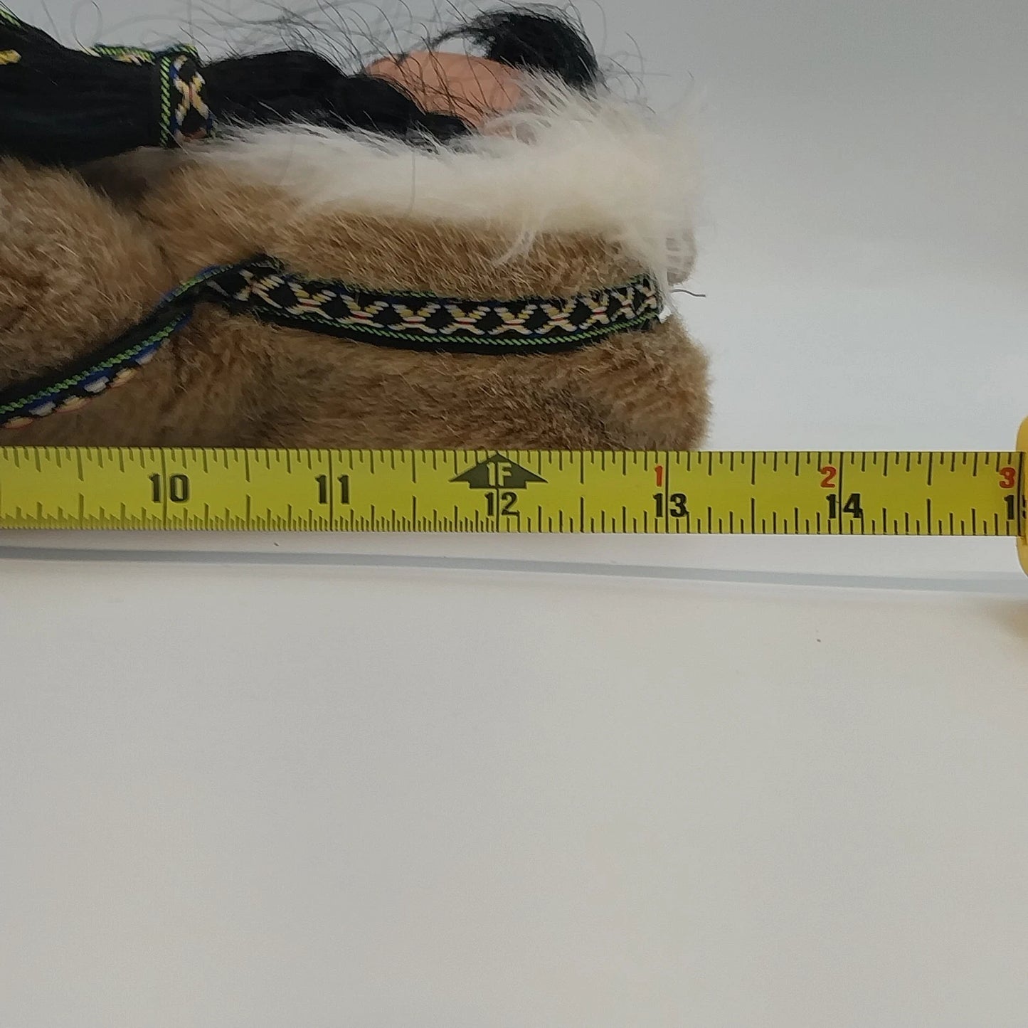 Alaskan Arctic Circle Girl Doll Faux Fur Native Style Outfit 14"