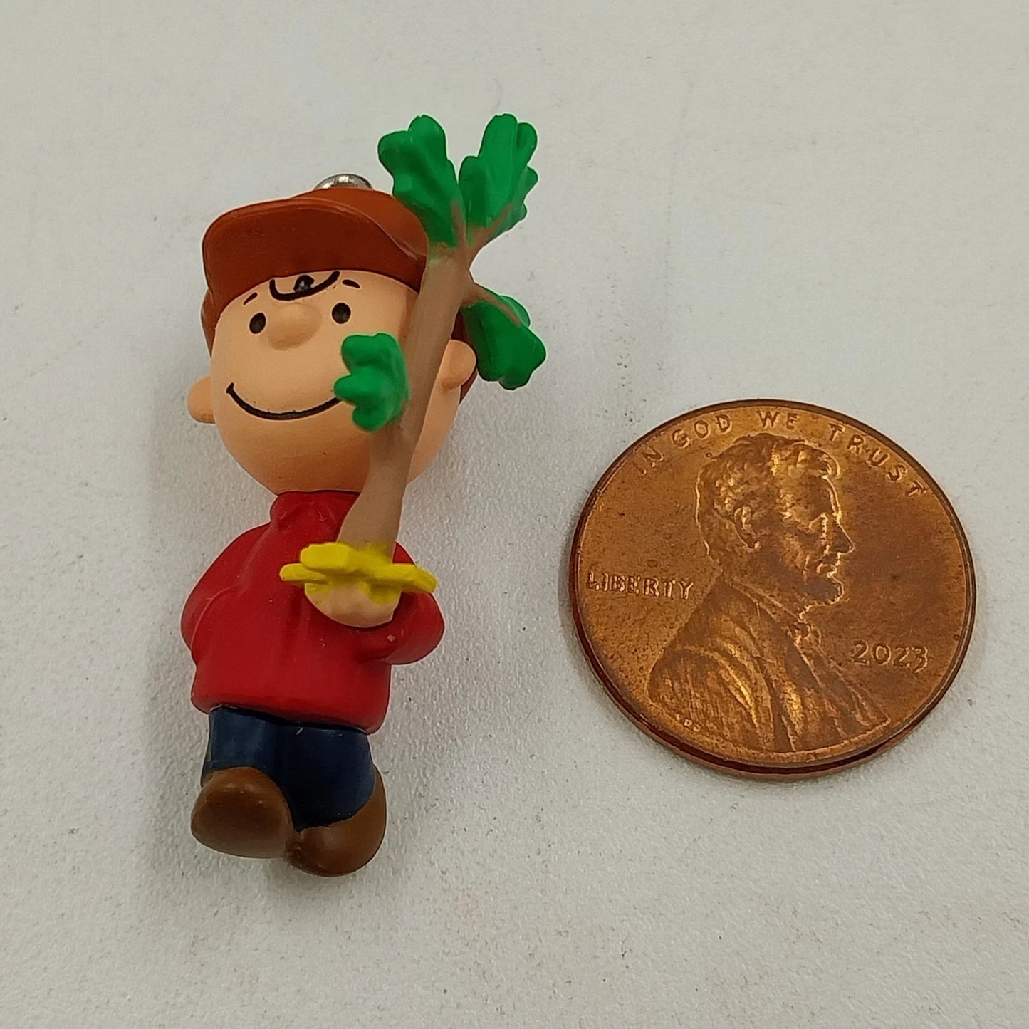 2 Hallmark Keepsake Peanuts Miniature Ornaments 2000's Decorating & Winter Fun