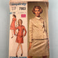 Simplicity 7903 Vintage Sewing Pattern 1968 Misses ½Sz Dress and Jacket Designer