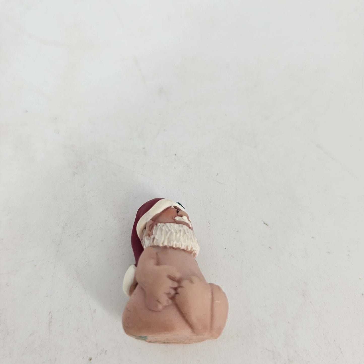 Jillian Miniature Santa Claus Figurine Resin 1.25 Inch